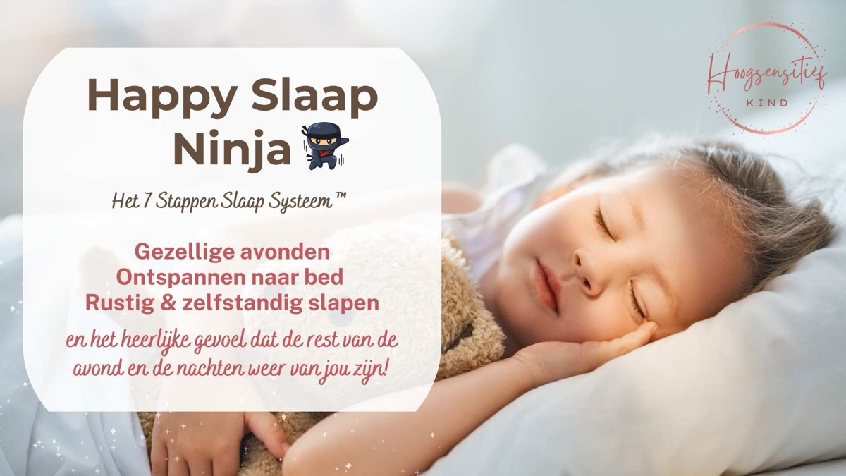 Happy Slaap Ninja: gezellige avonden, ontspannen naar bed en rustig en zelfstandig slapen