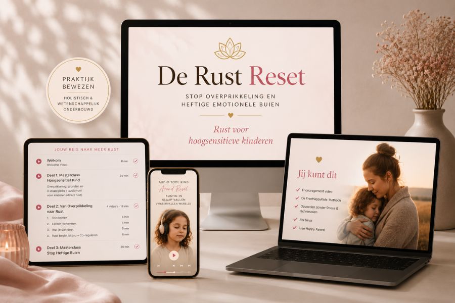 De Rust Reset - Stop Overprikkeling en emotionele buien